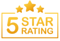 5 Star Rating
